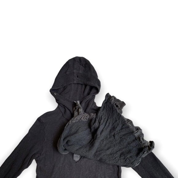 Undercover AW06-07 GuruGuru Scarfed Hoodie - Picture 5 of 8